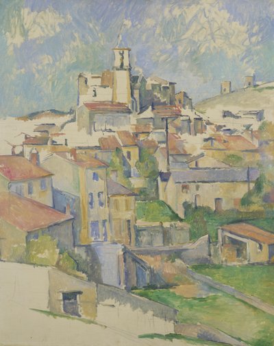 Gardanne door Paul Cézanne